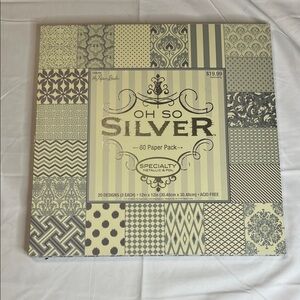 Oh So Silver Paper Pack